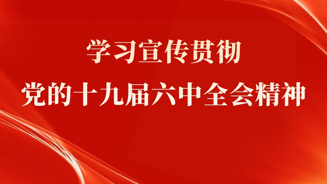 主题党课：学习宣传贯彻党的十九届六中全会精神