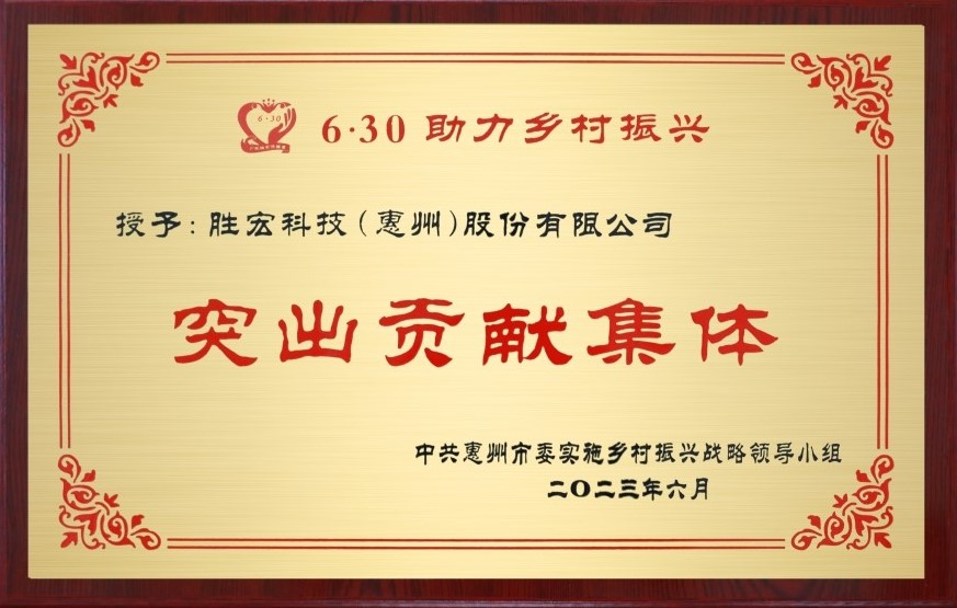 永利VIP科技荣获乡村振兴“突出贡献集体”奖